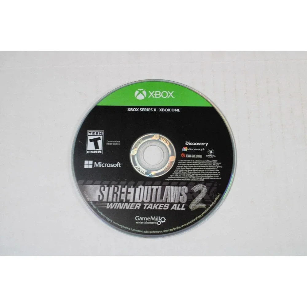 Street Outlaws 2: Winner Takes All (Microsoft Xbox One-Series X) Disk Only